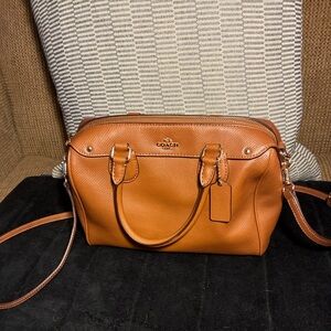 Coach Brown Leather Satchel